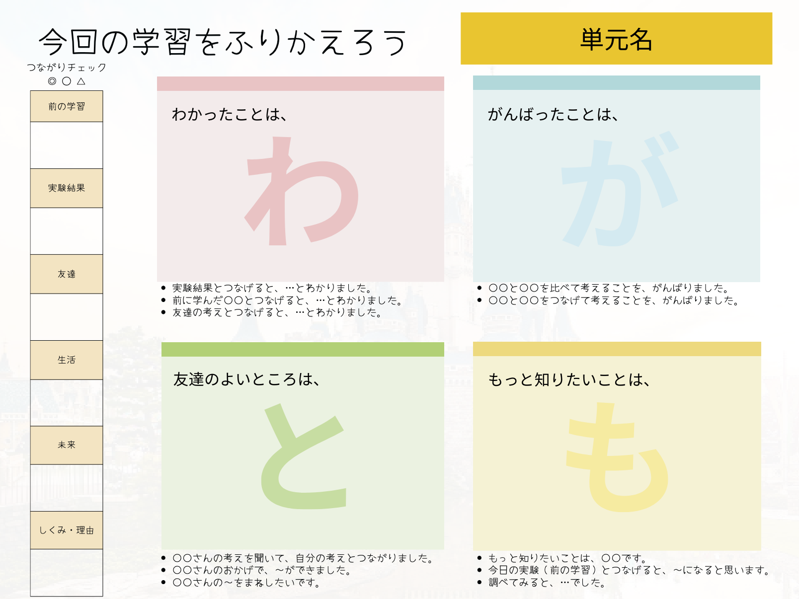 わがともシート